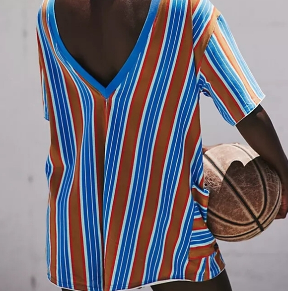 FP Movement by Free People Striped Romper - Picture 2 of 8